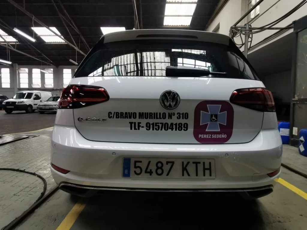 Ley para acceder Madrid con Furgonetas rotuladas